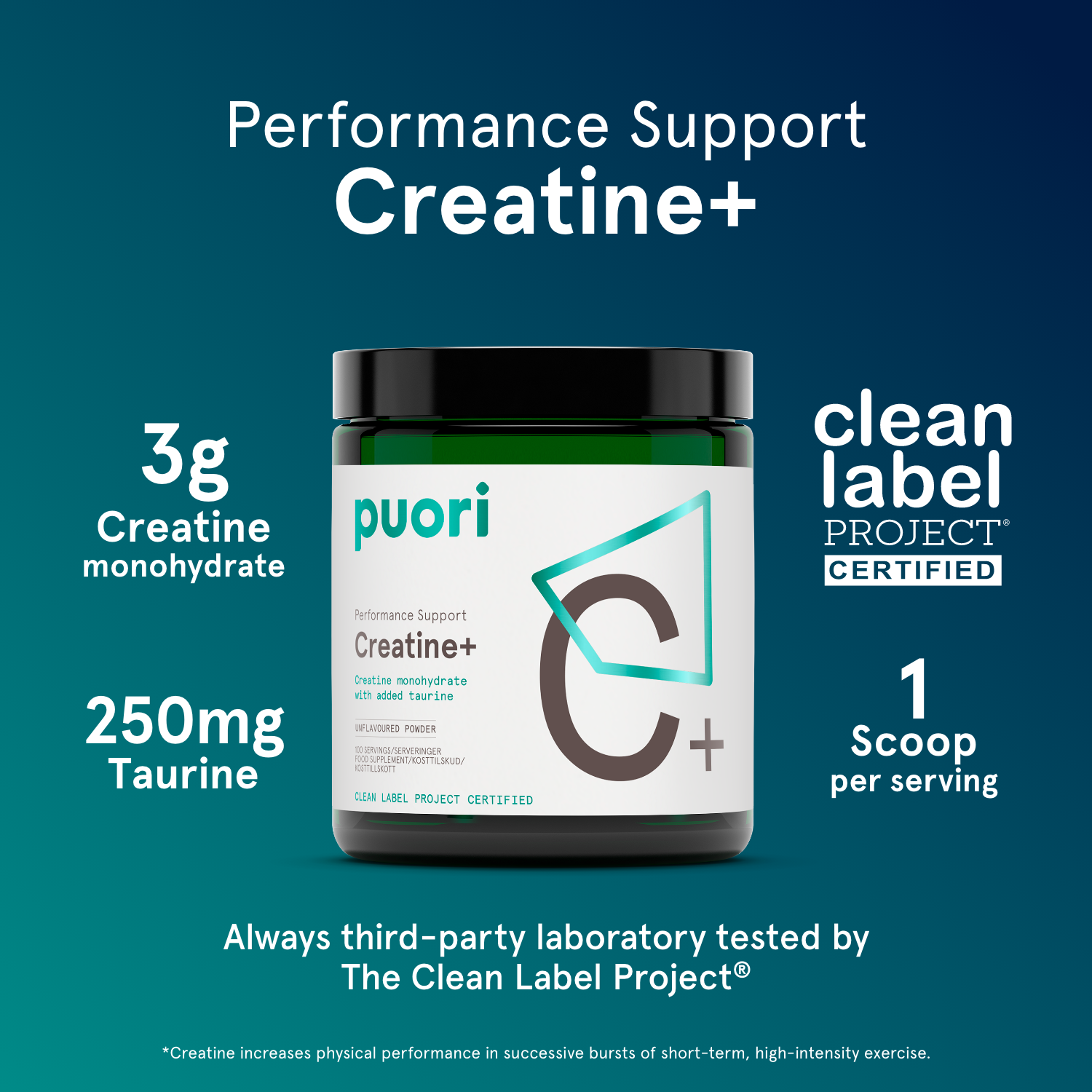 C+ - Creatine+ Performance Support